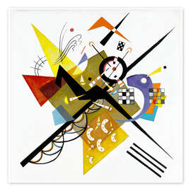 Wall art print On White II - Wassily Kandinsky