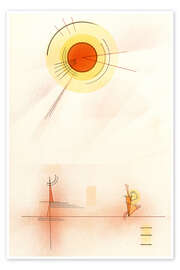 Wall art print Beam - Wassily Kandinsky