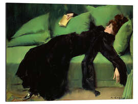 Aluminium print After the ball - Ramon Casas i Carbó