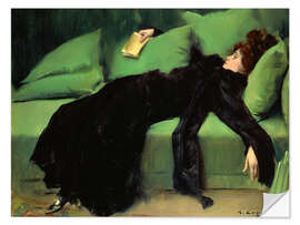 Wall sticker After the ball - Ramon Casas i Carbó