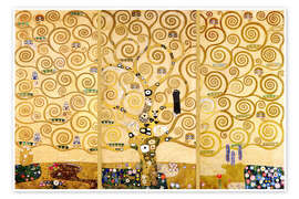 Wall art print The tree of life - Gustav Klimt