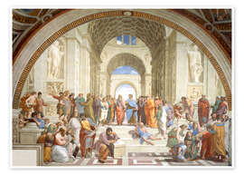 Poster The School of Athens - Raffael