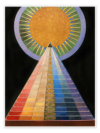 Wall art print No. 1, Altarpiece - Hilma af Klint