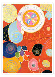 Wall art print The Ten Largest, No. 3, Youth - Hilma af Klint
