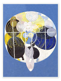 Wall art print The Large Figure Paintings, No. 5 - Hilma af Klint