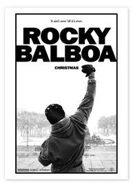 Wall art print Rocky Balboa - Vintage Entertainment Collection