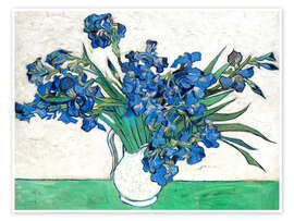 Wall art print Irises - Vincent van Gogh