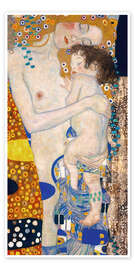 Wall art print Mother and Child - Gustav Klimt