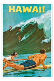 Wall art print Hawaii - Chas Allen