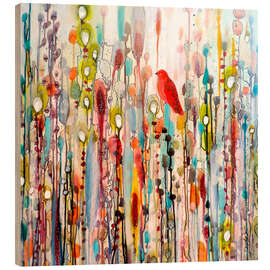 Wood print The Passage of Life - Sylvie Demers