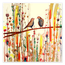 Wall art print Gypsies - Sylvie Demers