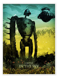 Poster Castle in the Sky - Albert Cagnef