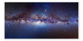 Wall art print Centre of the Milky Way - Alan Dyer