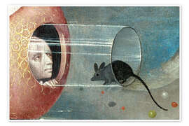 Wall art print The Garden of Earthly Delights - Mankind Before the Flood (detail) VIII - Hieronymus Bosch