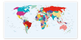 Poster World Map, 2003 - Kidz Collection