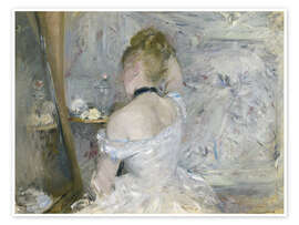 Poster Woman at Her Toilette - Berthe Morisot