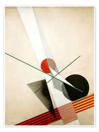 Poster Composition A XXI - László Moholy-Nagy
