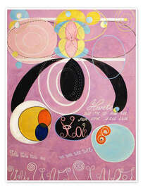 Wall art print The Ten Largest, No. 6, Adulthood - Hilma af Klint