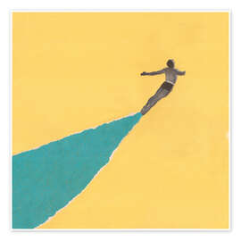 Wall art print Dive in August - Carlos Quitério