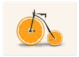 Wall art print Vitamin bike - Florent Bodart