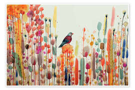 Wall art print Joy of life - Sylvie Demers