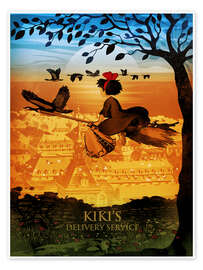 Poster Kiki's Delivery Service - Albert Cagnef