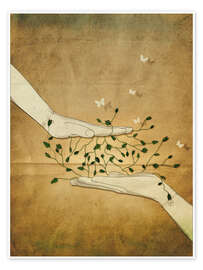 Poster Let's Grow Together