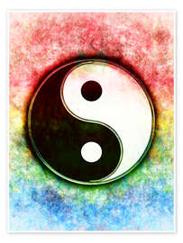 Poster Yin Yang - Dawn Over The Green Island