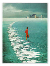 Wall art print Waiting For The Cities To Fade Out - Frank Moth