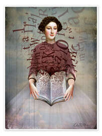 Wall art print The Storybook - Catrin Welz-Stein