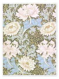 Wall art print Chrysanthemum - William Morris