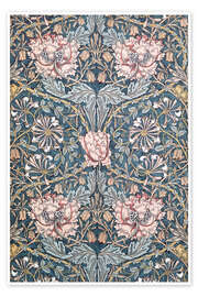 Wall art print Honeysuckle - William Morris