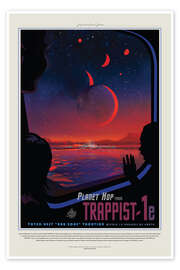 Poster Trappist-1e - NASA