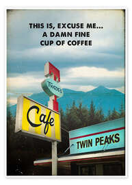 Poster Twin Peaks - 2ToastDesign