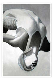 Wall art print Fifties Diver - Sarah Morrissette