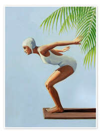 Wall art print Ready to jump - Sarah Morrissette