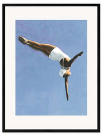 Framed art print Diving - Sarah Morrissette