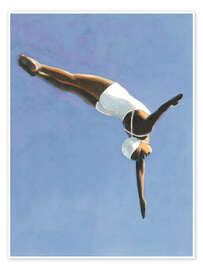 Wall art print Diving - Sarah Morrissette