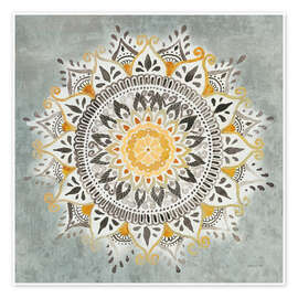 Wall art print Mandala Delight I - Danhui Nai