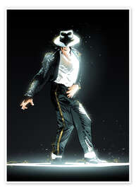 Poster Michael Jackson - Nikita Abakumov