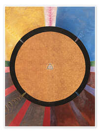 Wall art print No. 3, Altarpiece - Hilma af Klint