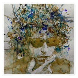 Wall art print Bob Dylan, Knocking On Heavens Door - Paul Lovering