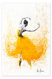 Wall art print Daisy Yellow Dancer - Ashvin Harrison
