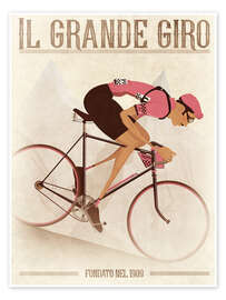 Poster Giro D'Italia Mountain Stage - Wyatt9