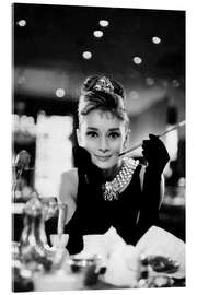 Acrylic print Audrey Hepburn in Breakfast at Tiffany's - Celebrity Collection