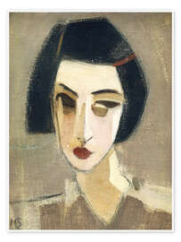 Poster Portrait of Gota - Helene Schjerfbeck