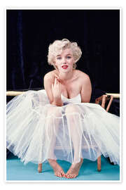 Poster Marilyn Monroe in ballet dress - Celebrity Collection