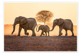 Wall art print Family trip - Markus Niegtsch