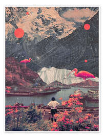 Wall art print My Choices Left Me Alone - Frank Moth