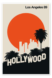 Wall art print Los Angeles 89 - Bo Lundberg